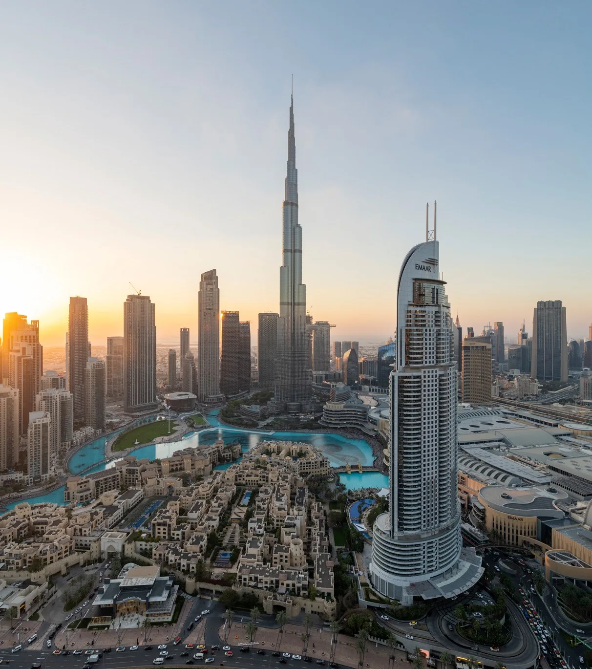 Delivered landscape at Al Barari, shown as previous work by the developer